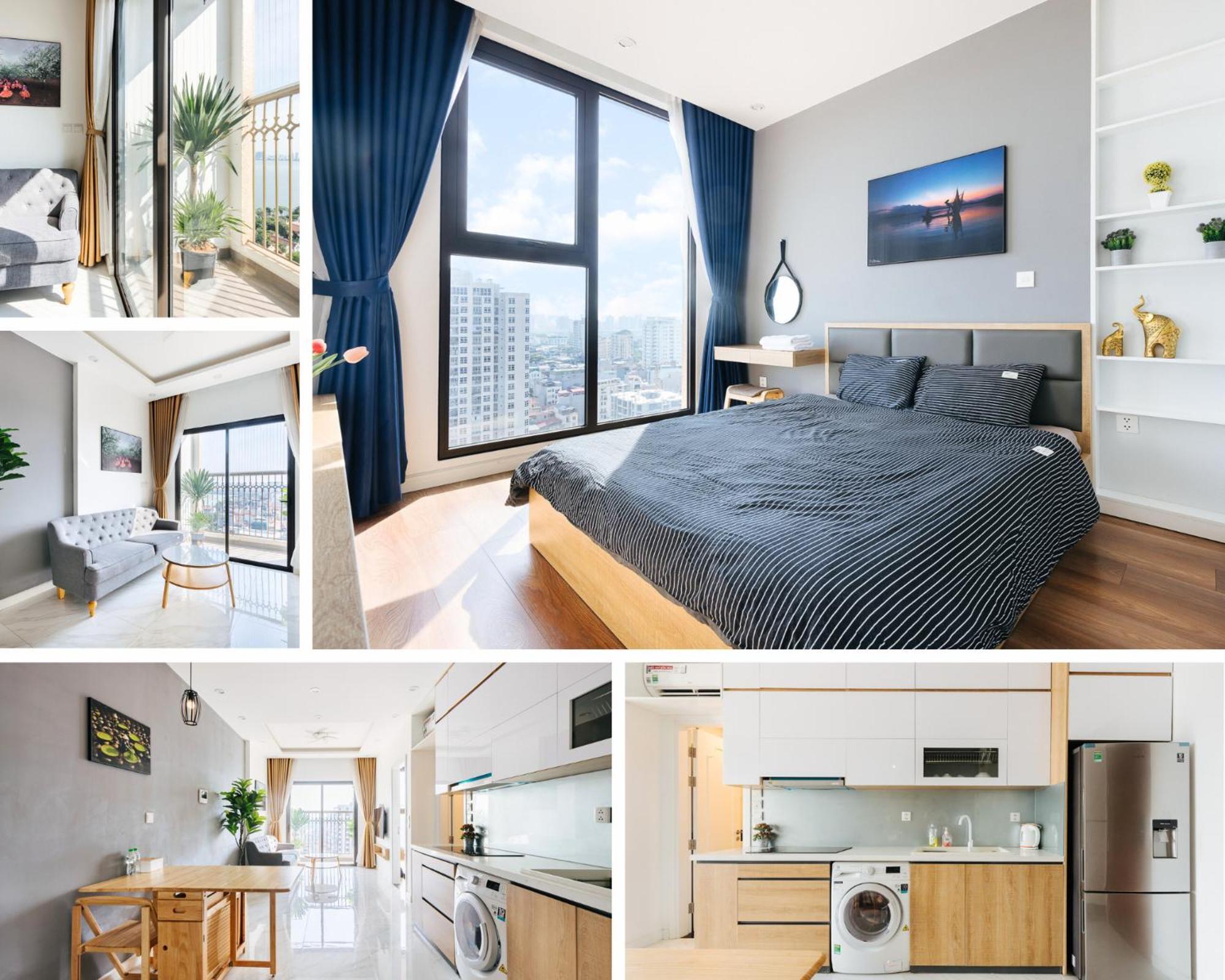 Muse Hanoi Lake View Luxury Apartment - D' Eldorado Værelse billede